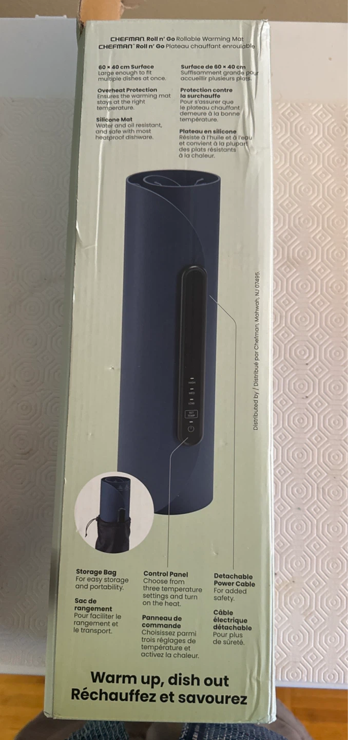 CHEFMAN Roll n' Go Rollable Warming Mat - photo 2