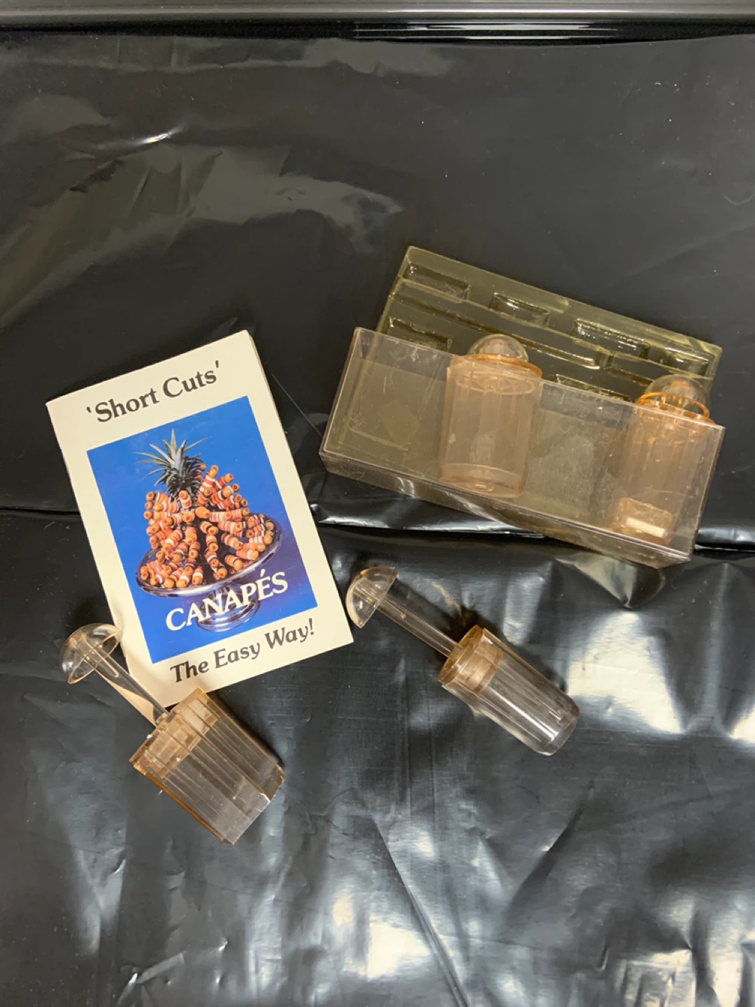Vintage Canape (Appetizer or Charcuterie) Maker Set
