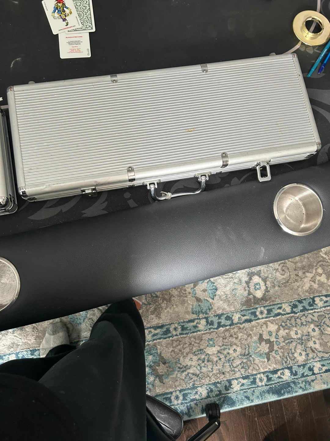 Poker Chip Set in Aluminum Case