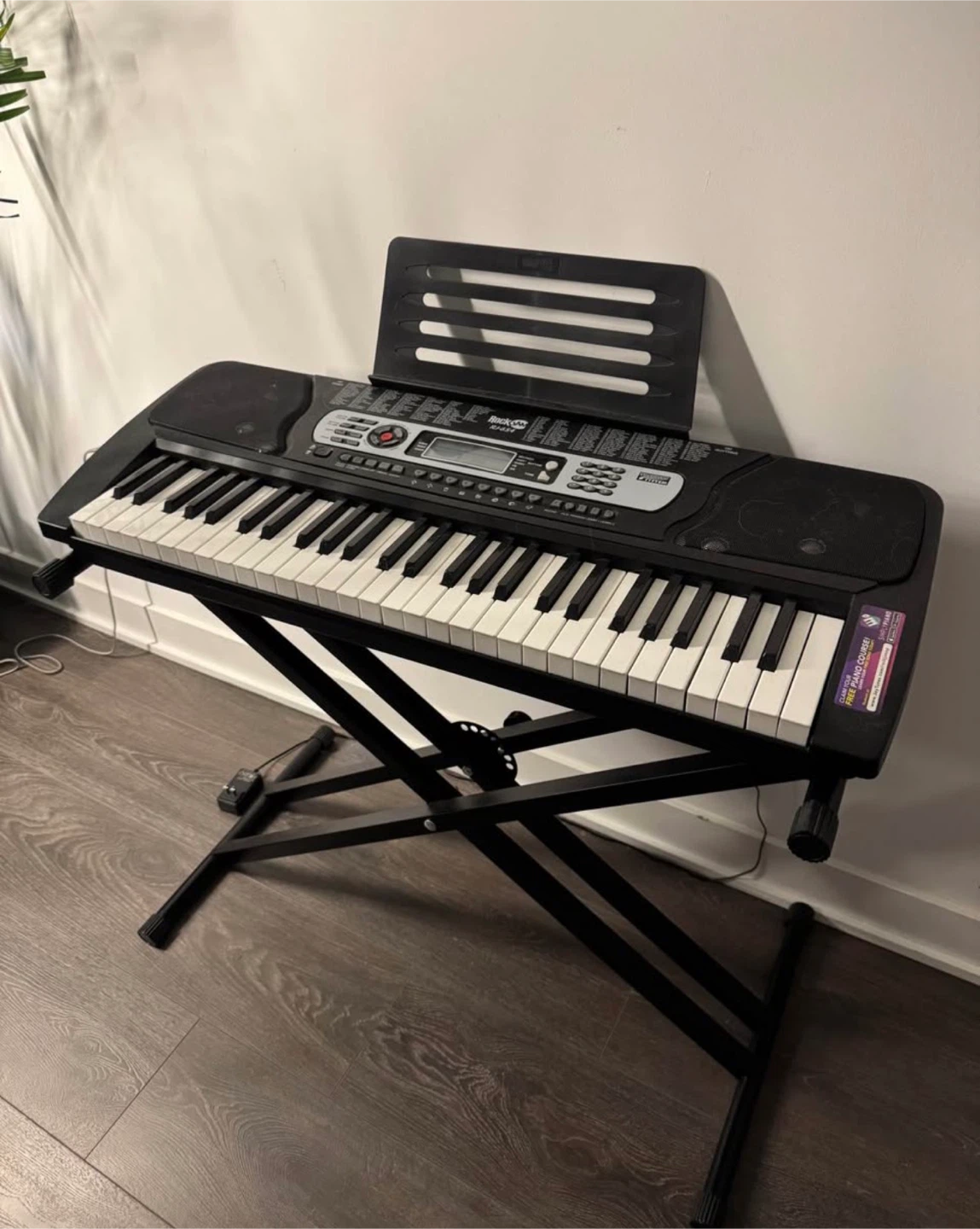 NEED GONE - RockJam 54-Key Electronic Keyboard with Stand