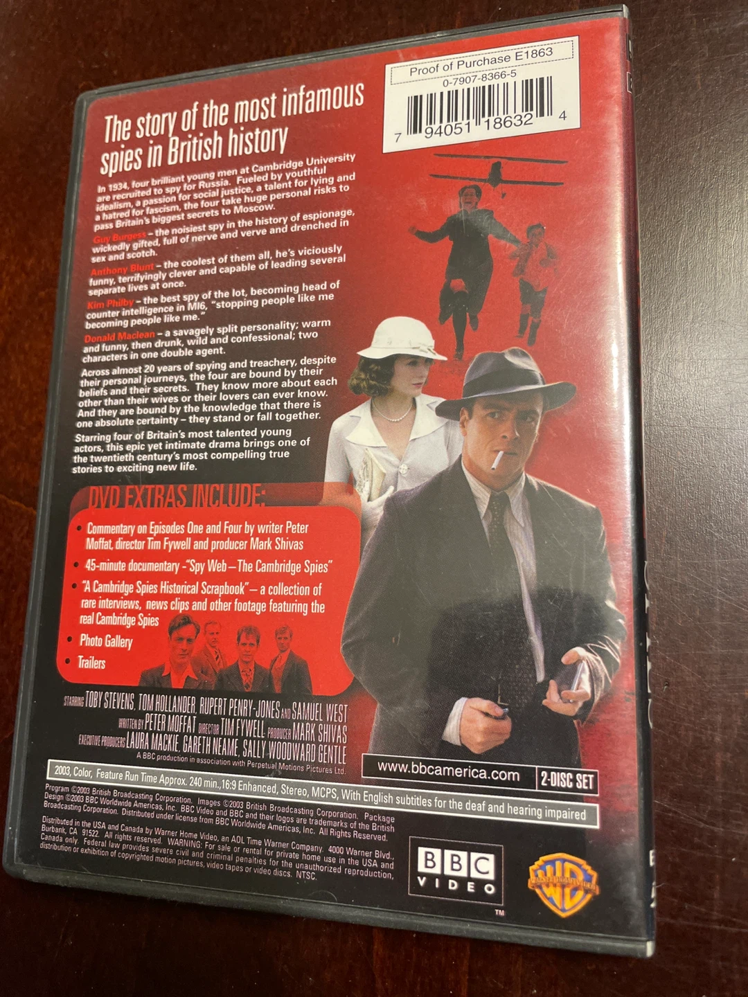 Cambridge Spies DVD 2-Disc Set - photo 2