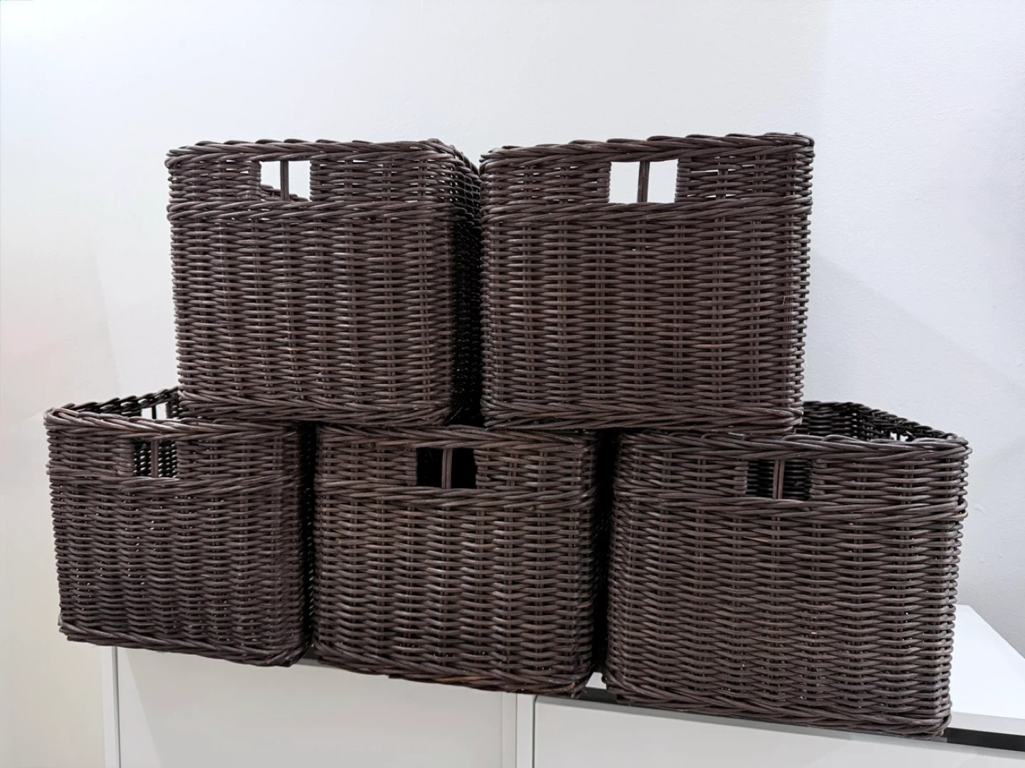 IKEA GABBIG Basket 29 x 38 x 25 cm Dark Brown