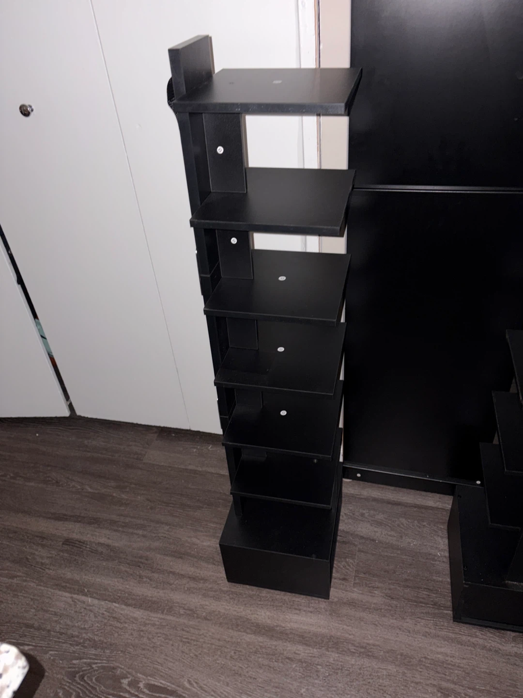 Black Corner Bookshelf - photo 2