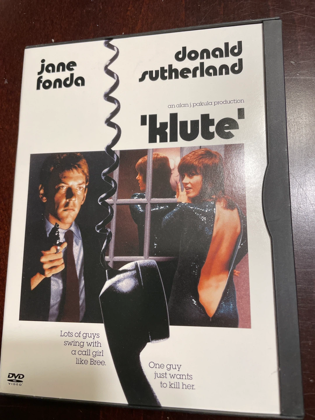 Klute DVD - Jane Fonda, Donald Sutherland