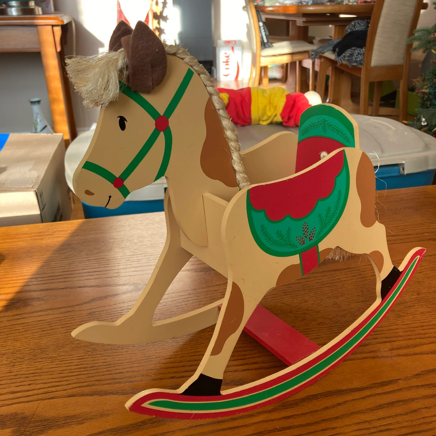 Wooden Rocking Horse Toy