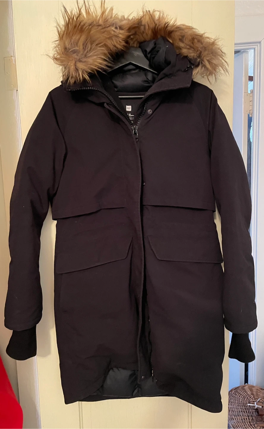 Ladies MEC Great Northern Down Parka - Womens Medium - Black