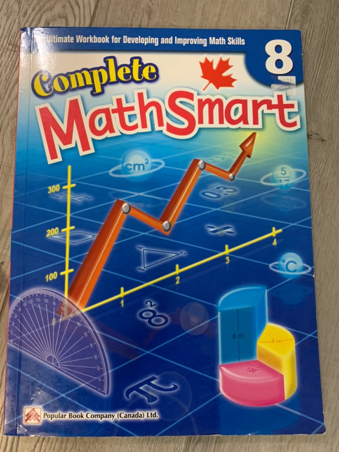 Complete MathSmart Workbook Grade 8