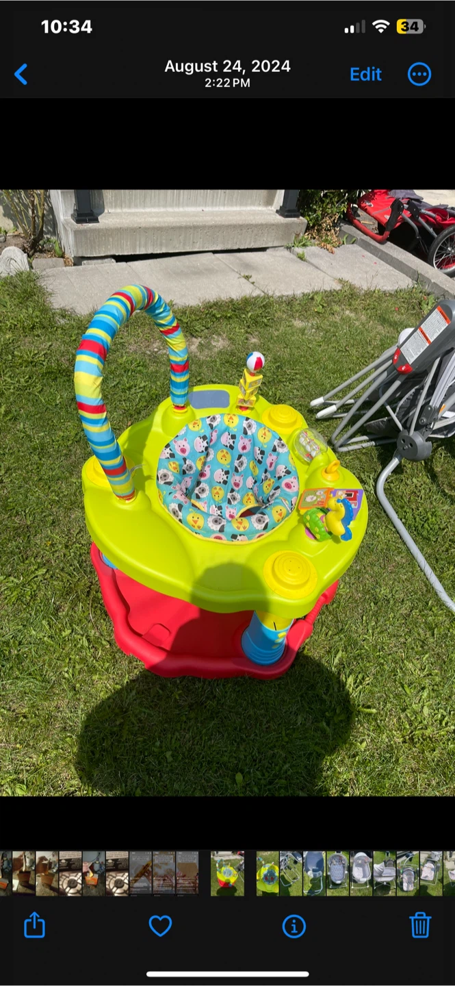 Toddler play activity, Jumper
