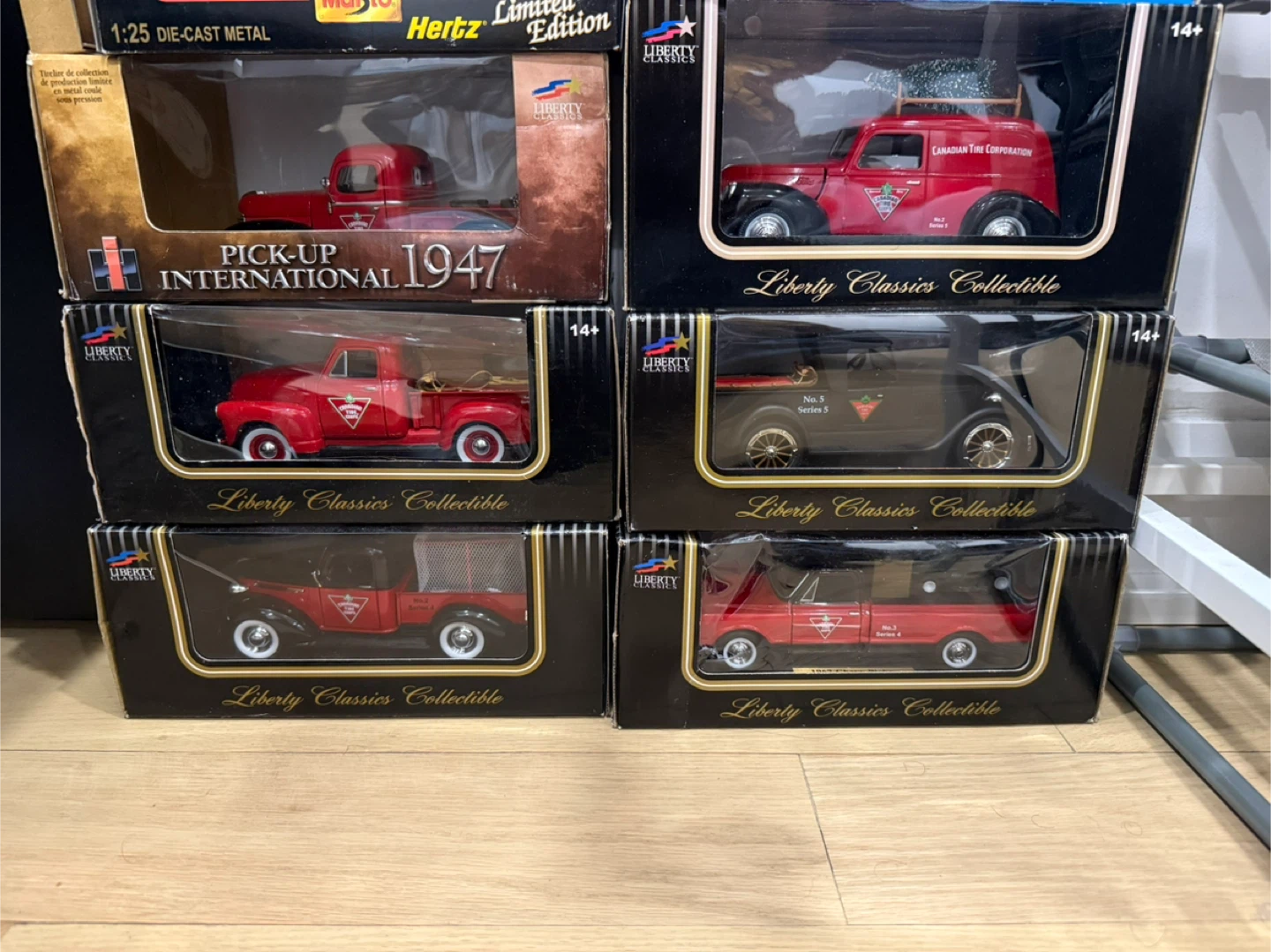 Assorted Liberty Classics Collectible Die-Cast Trucks
