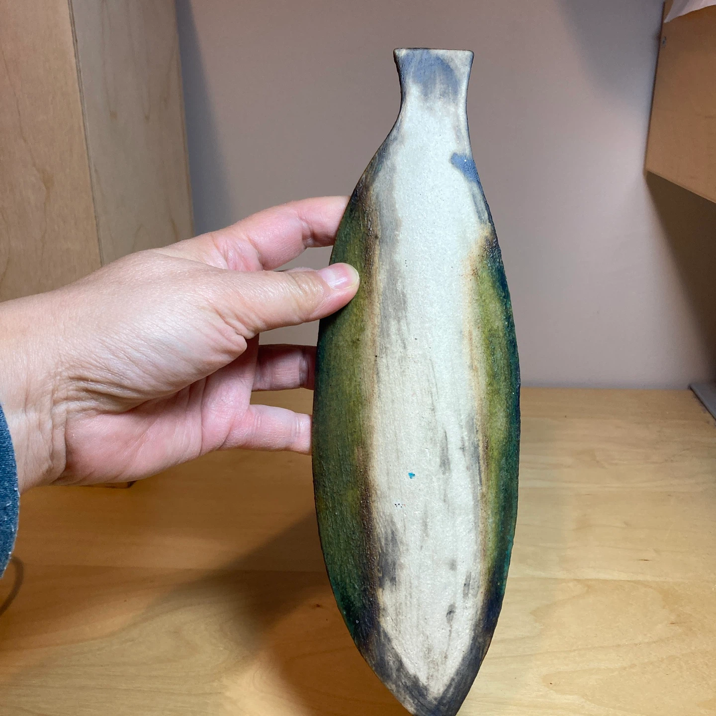 Artisan Ceramic Leaf Dish - photo 5