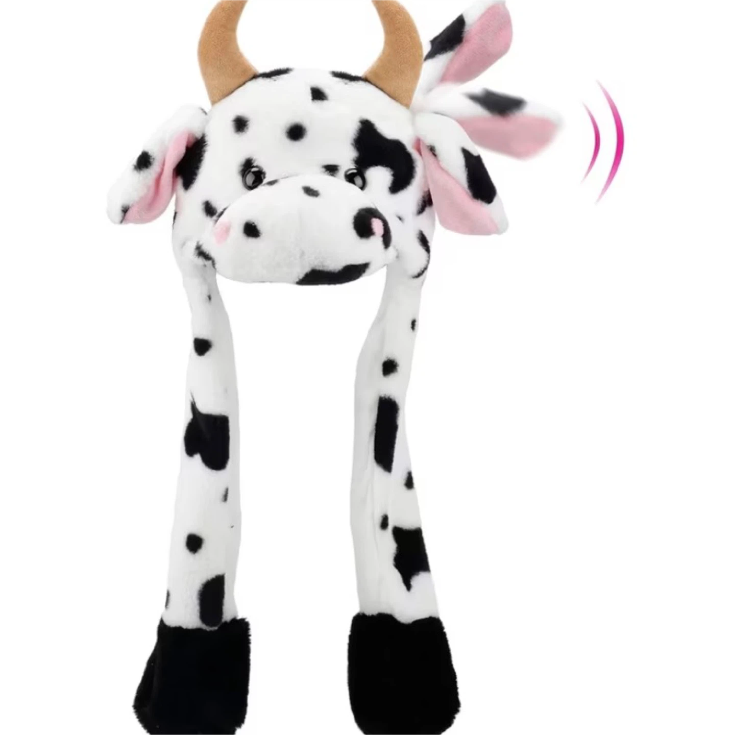 Plush Animal Hat with Moving Ears - photo 4
