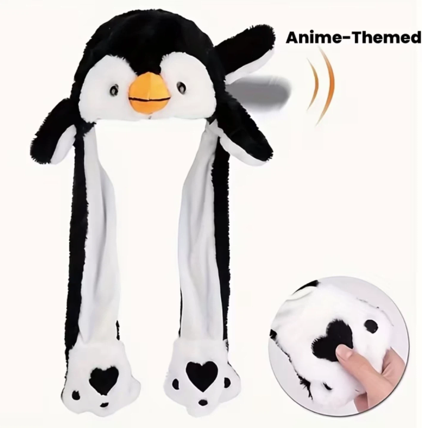 Plush Animal Hat with Moving Ears - photo 3