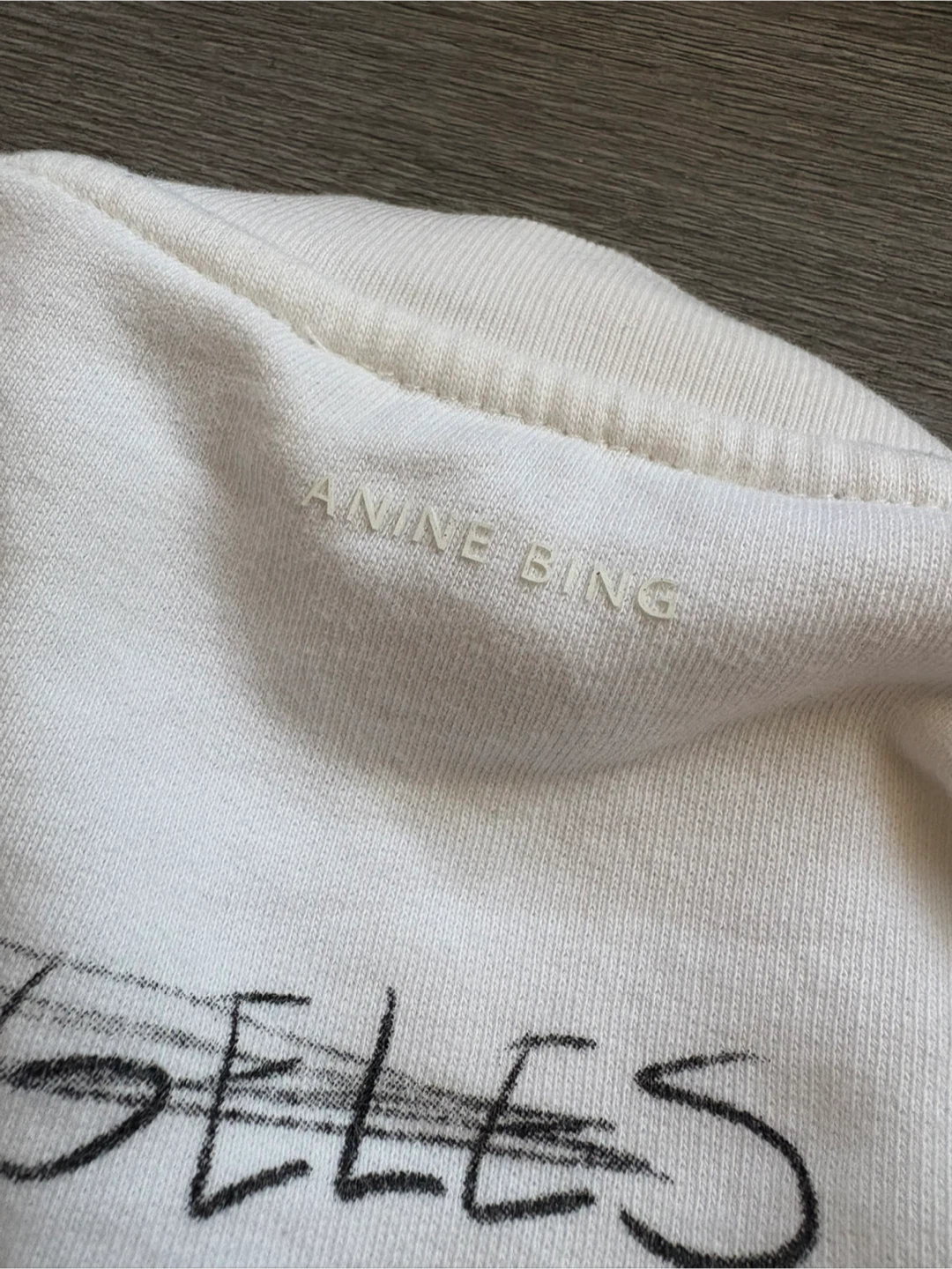ANINE BING Los Angeles Crewneck Sweatshirt - Size L - photo 5