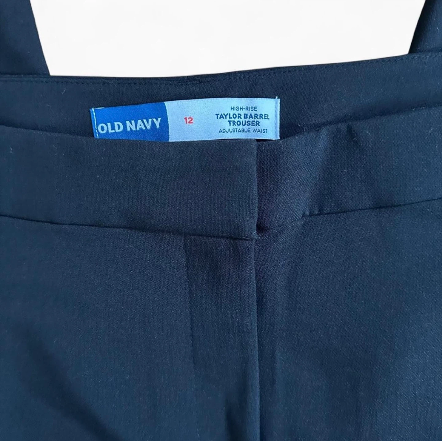 NEW Old Navy taylor barrel trouser, size 12 - photo 3