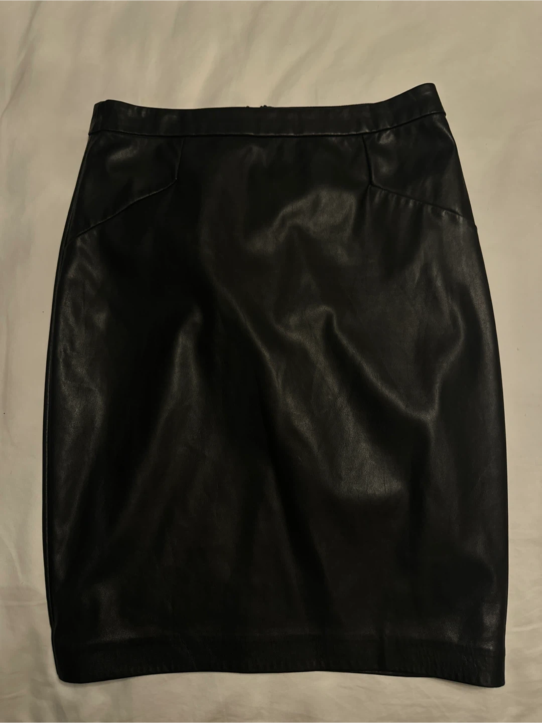 Faux leather dynamite skirt