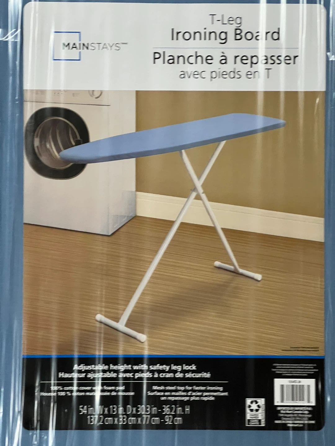Mainstays T-Leg Ironing Board