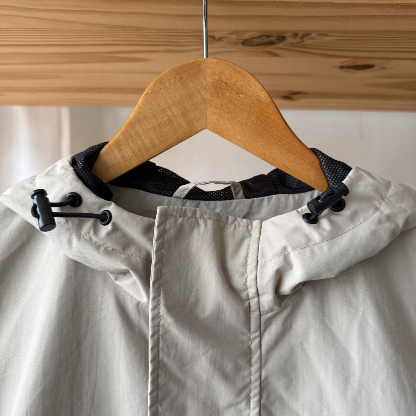 PICK UP THIS WEEKEND-NEW Tan Anorak Hooded  Windbreaker - photo 4