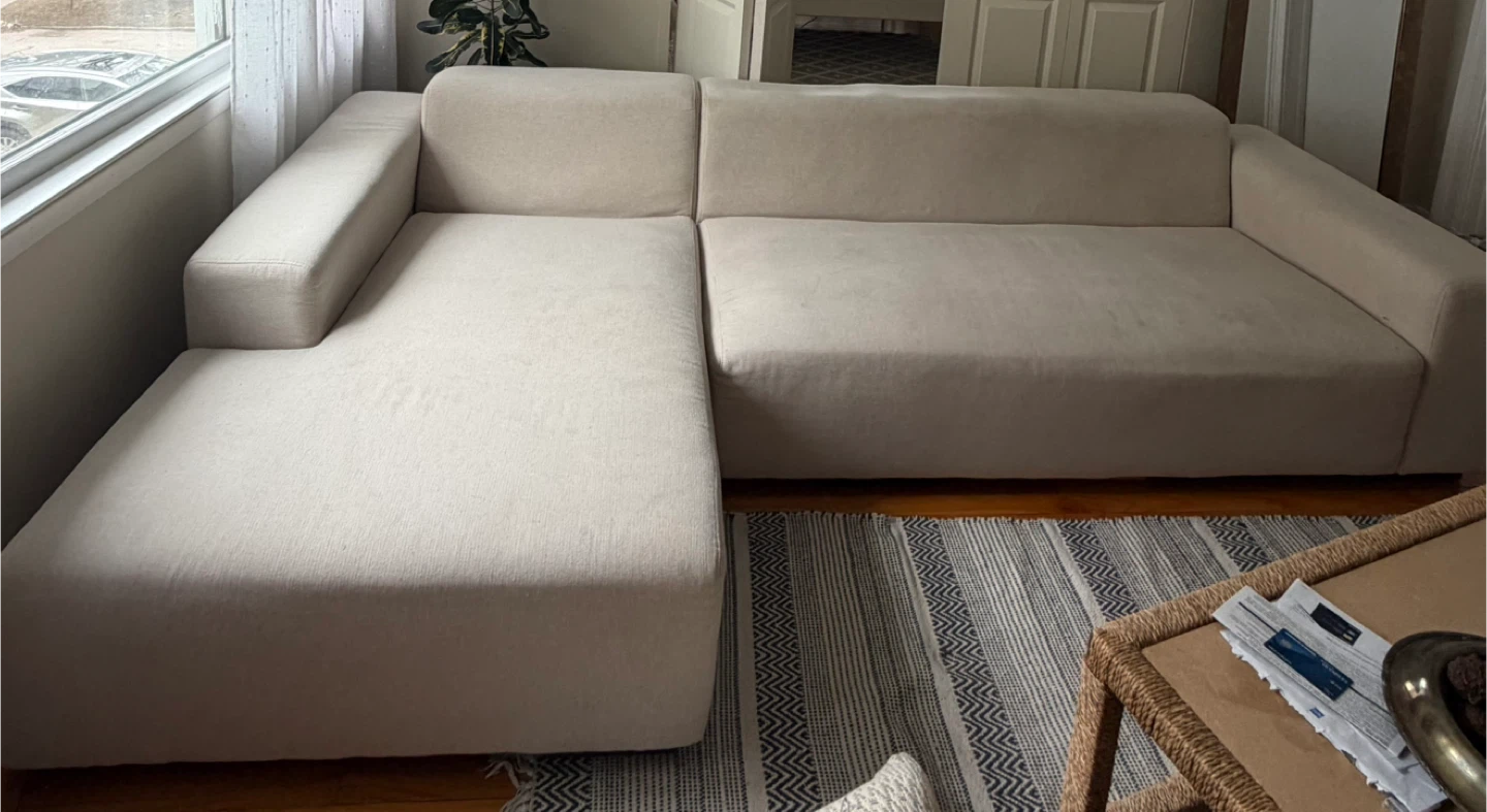 Sectional Sofa - Beige - photo 5
