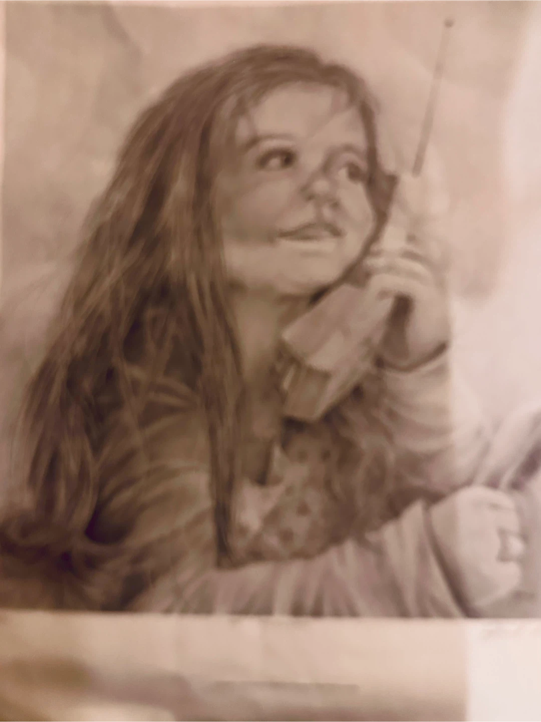 Gail Adams "Hi Grandma" Limited Edition Lithograph 74/500