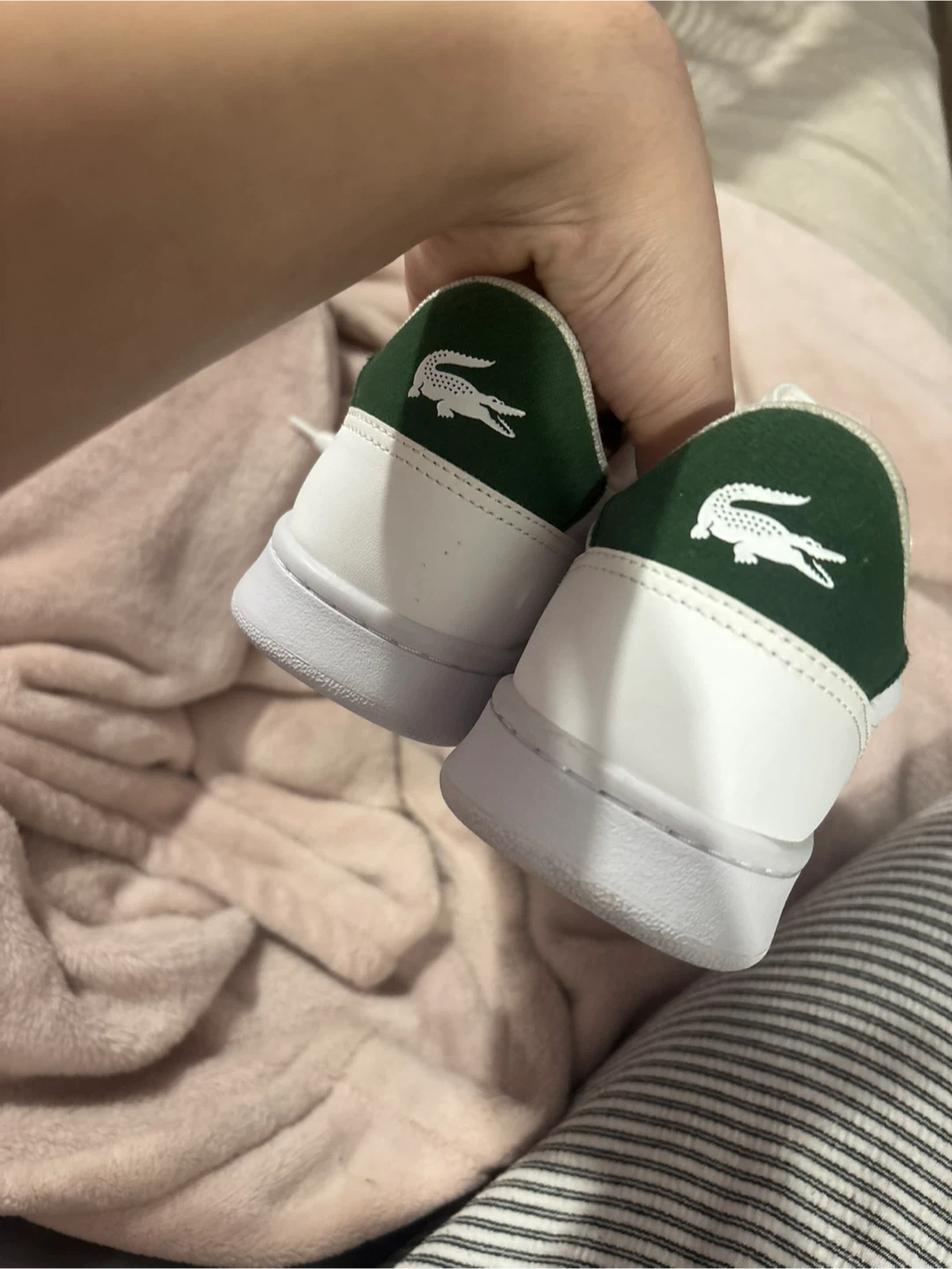Lacoste Carnaby White Green Sneakers - photo 3