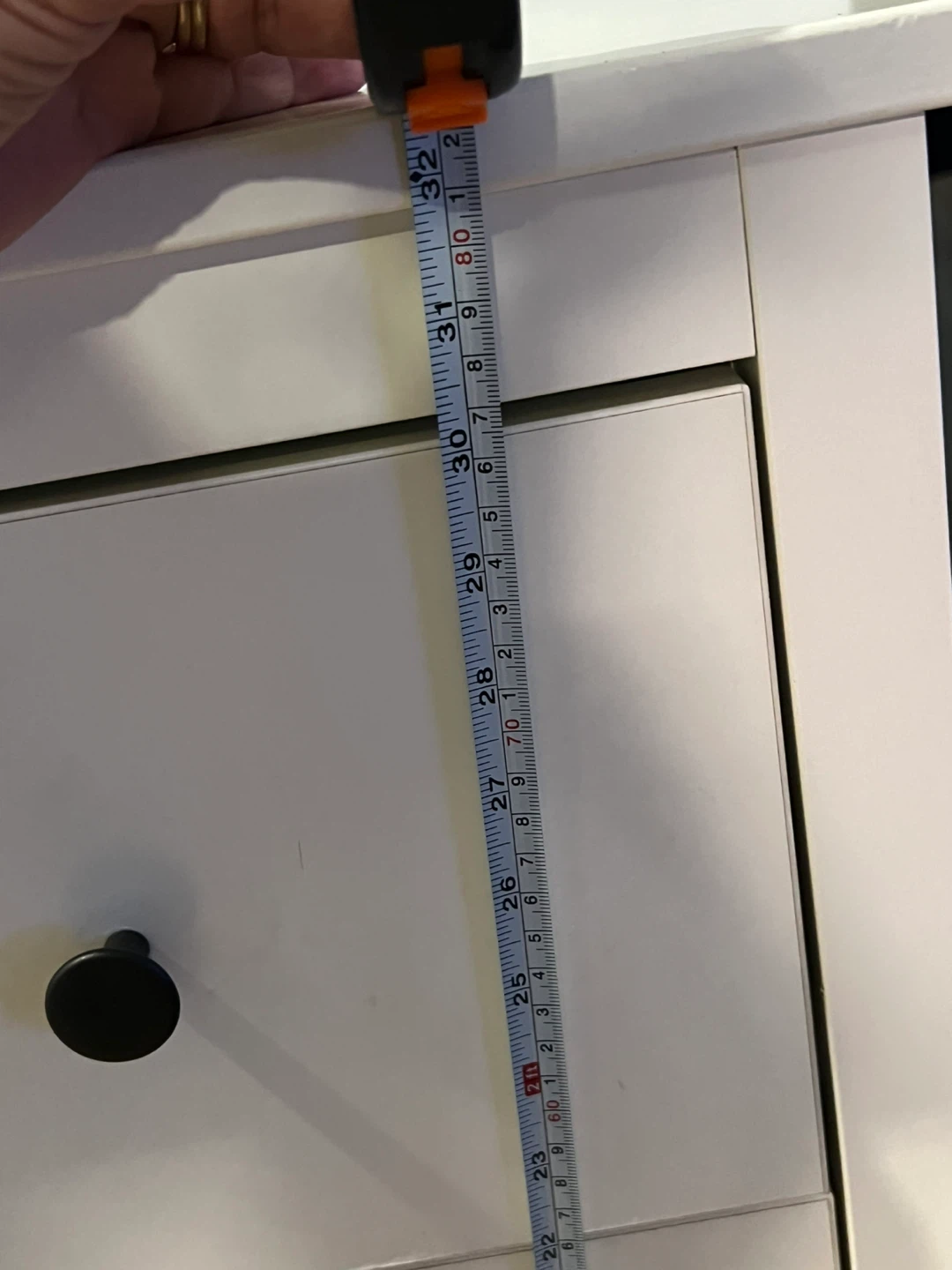 White 3-Drawer Dresser - photo 2