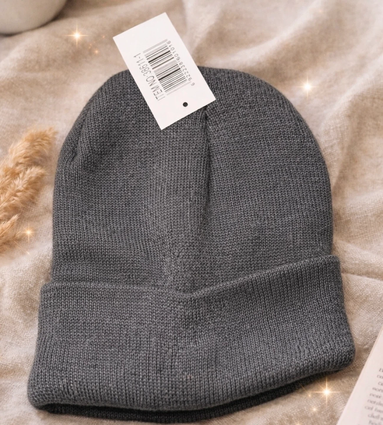 Free- Cozy Grey Beanie