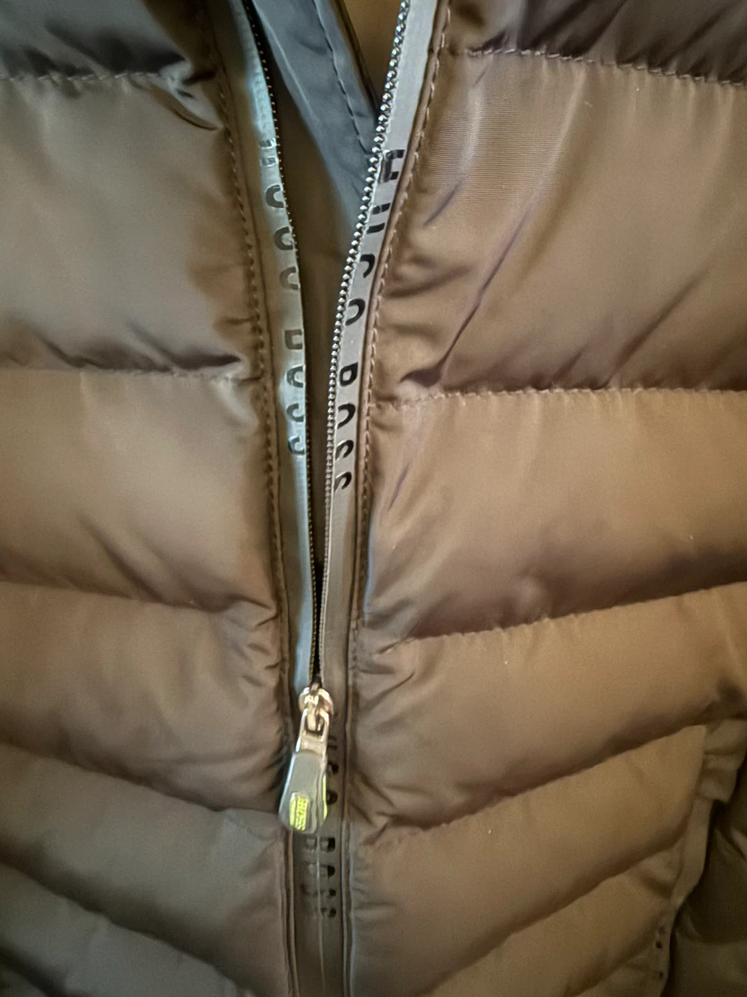 BOSS Hugo Boss Black Puffer Jacket Size M - photo 2