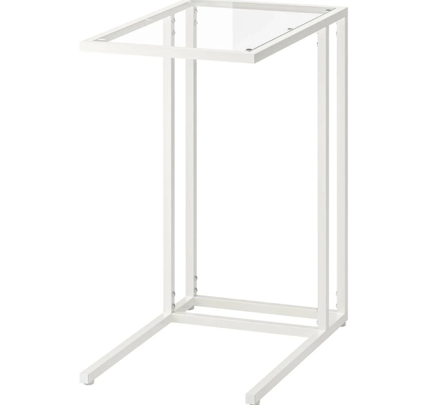 IKEA Glodde Side Table with Glass Top - photo 3
