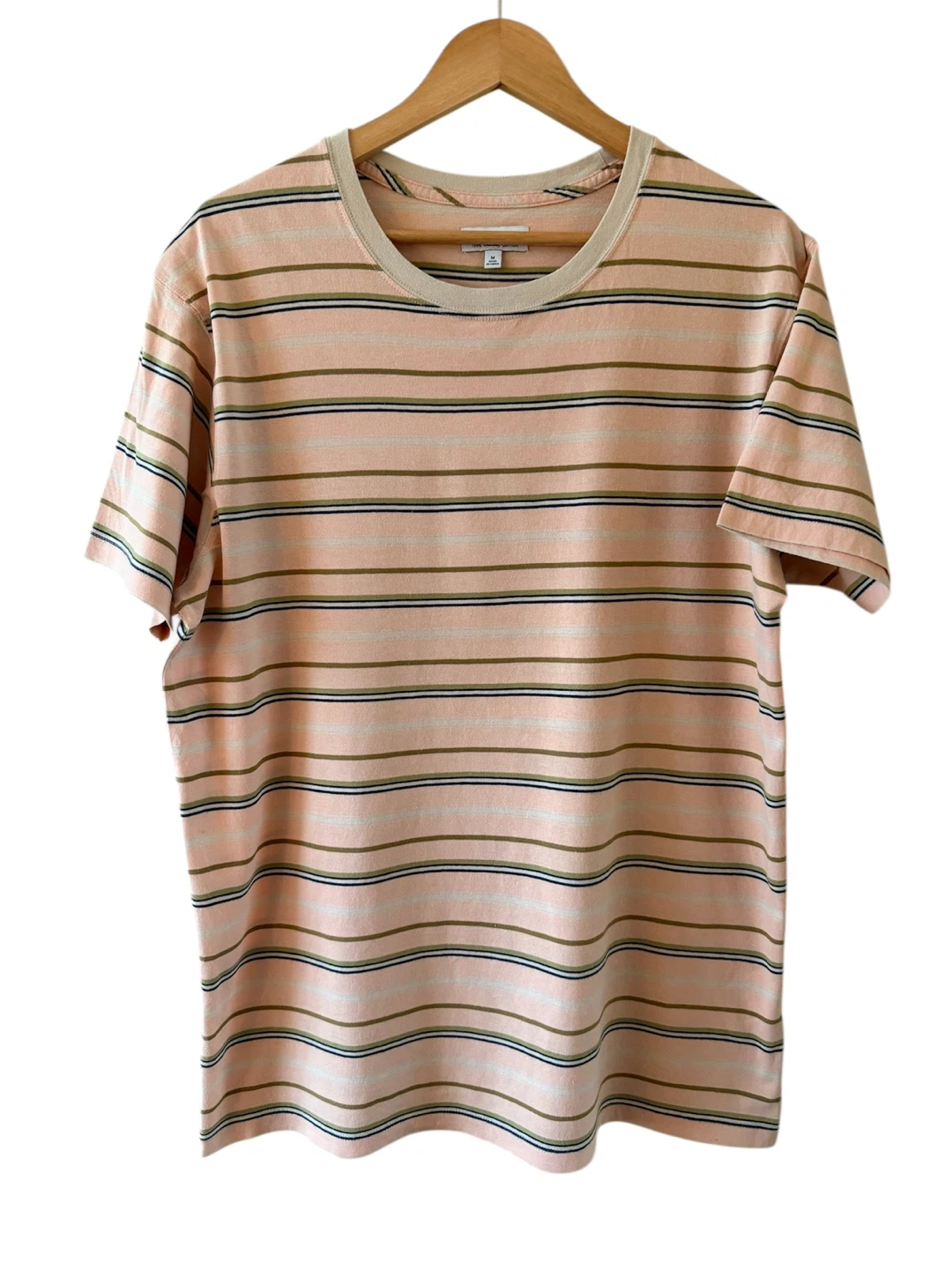 Banks Journal Striped Organic Cotton T-Shirt Size M