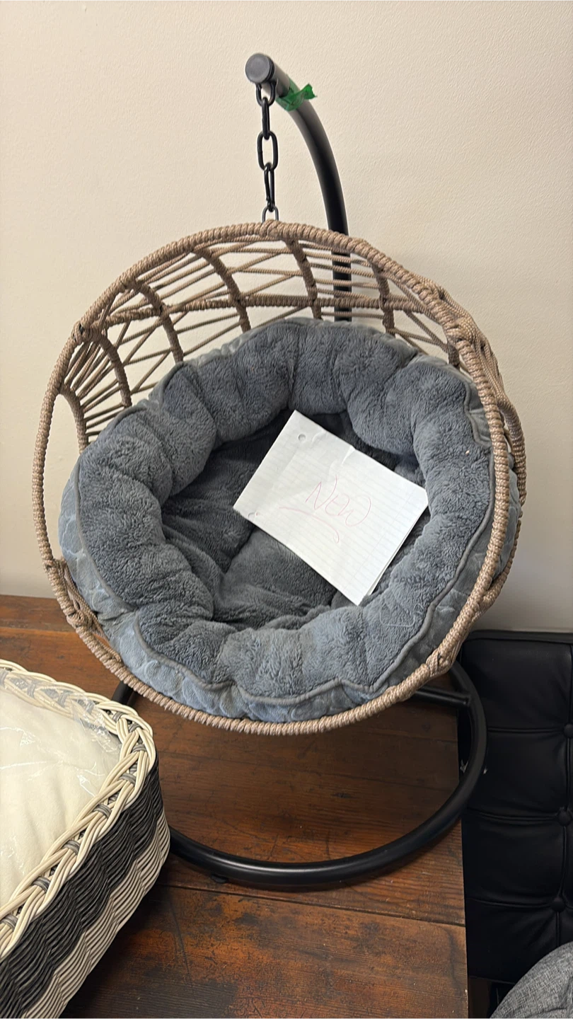 Swing Egg Bed Chair with Cushion - photo 2