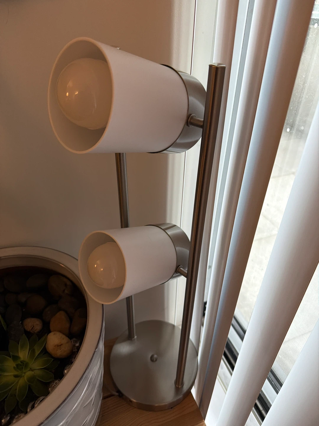 Modern Double Head Desk Lamp
