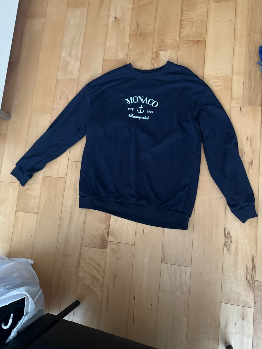 Navy Blue Monaco Boating Club Sweatshirt