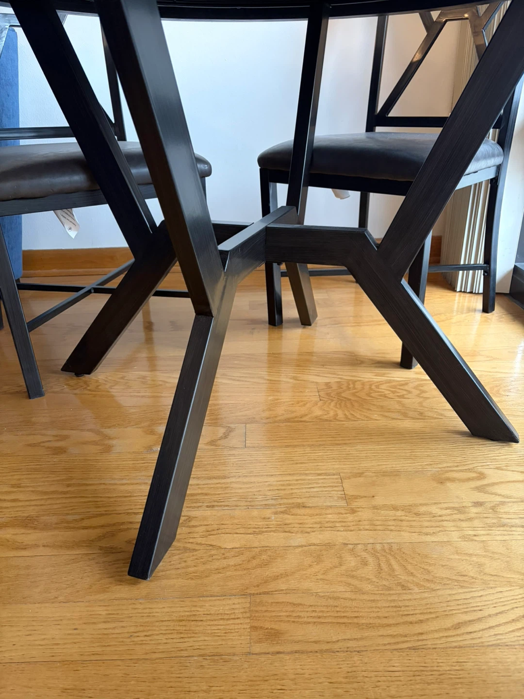 Round Dining Table Set with 4 Chairs - photo 4