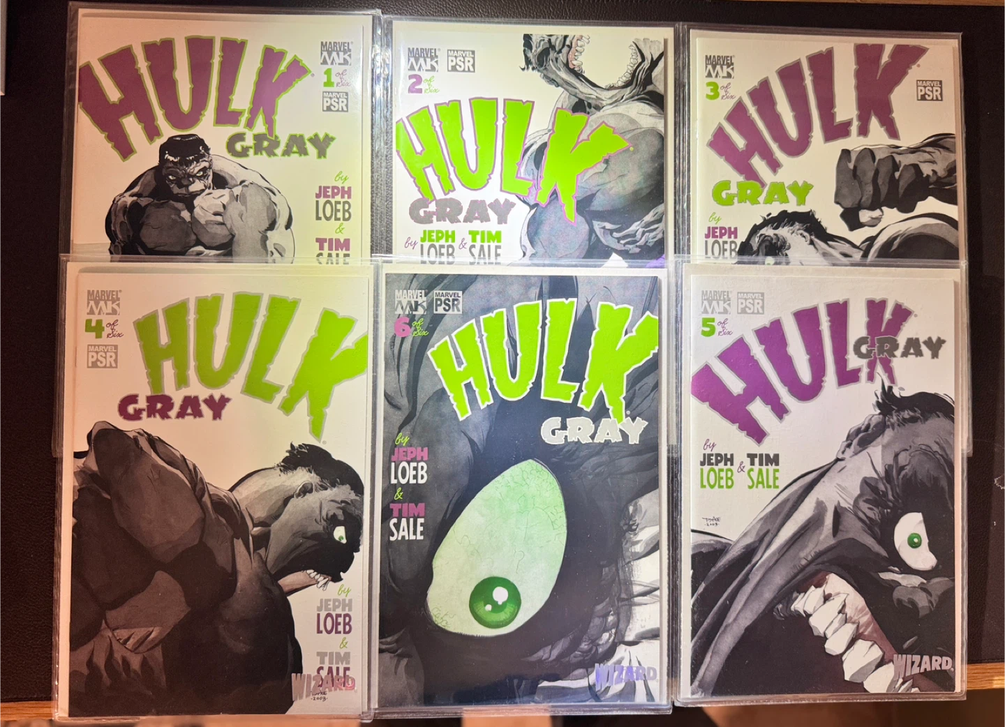 Hulk Gray Comic Book Lot (Issues 1-5)