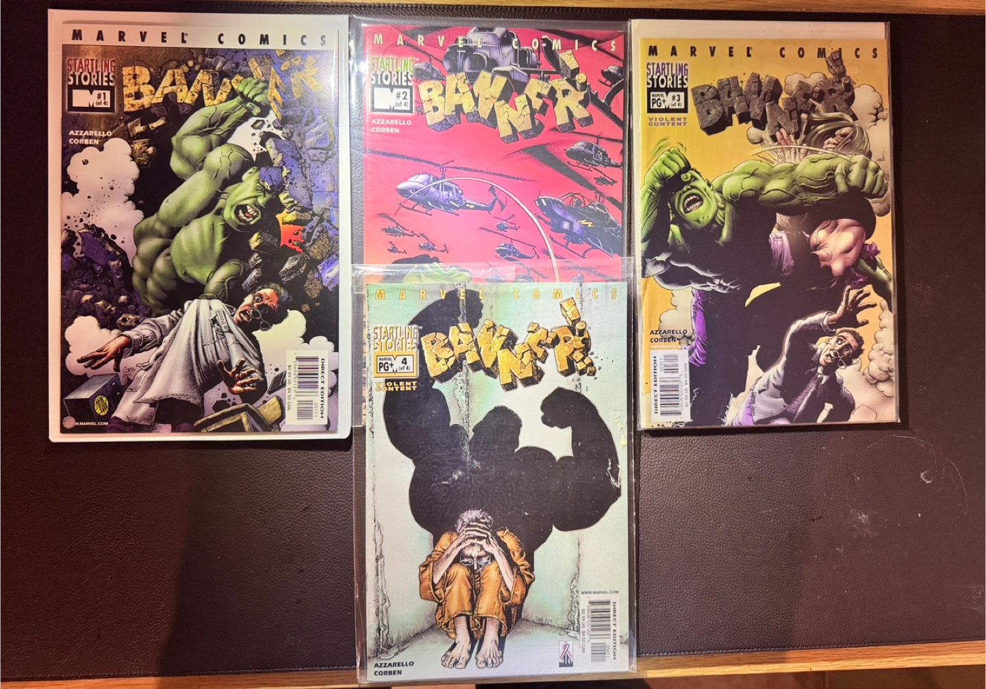 Marvel Comics Startling Stories Ban Zat #1-4