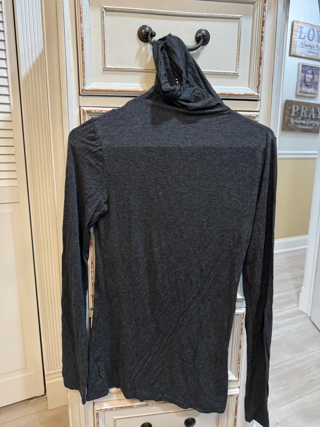 Halogen Women's Long Sleeve Turtleneck Top Size S
