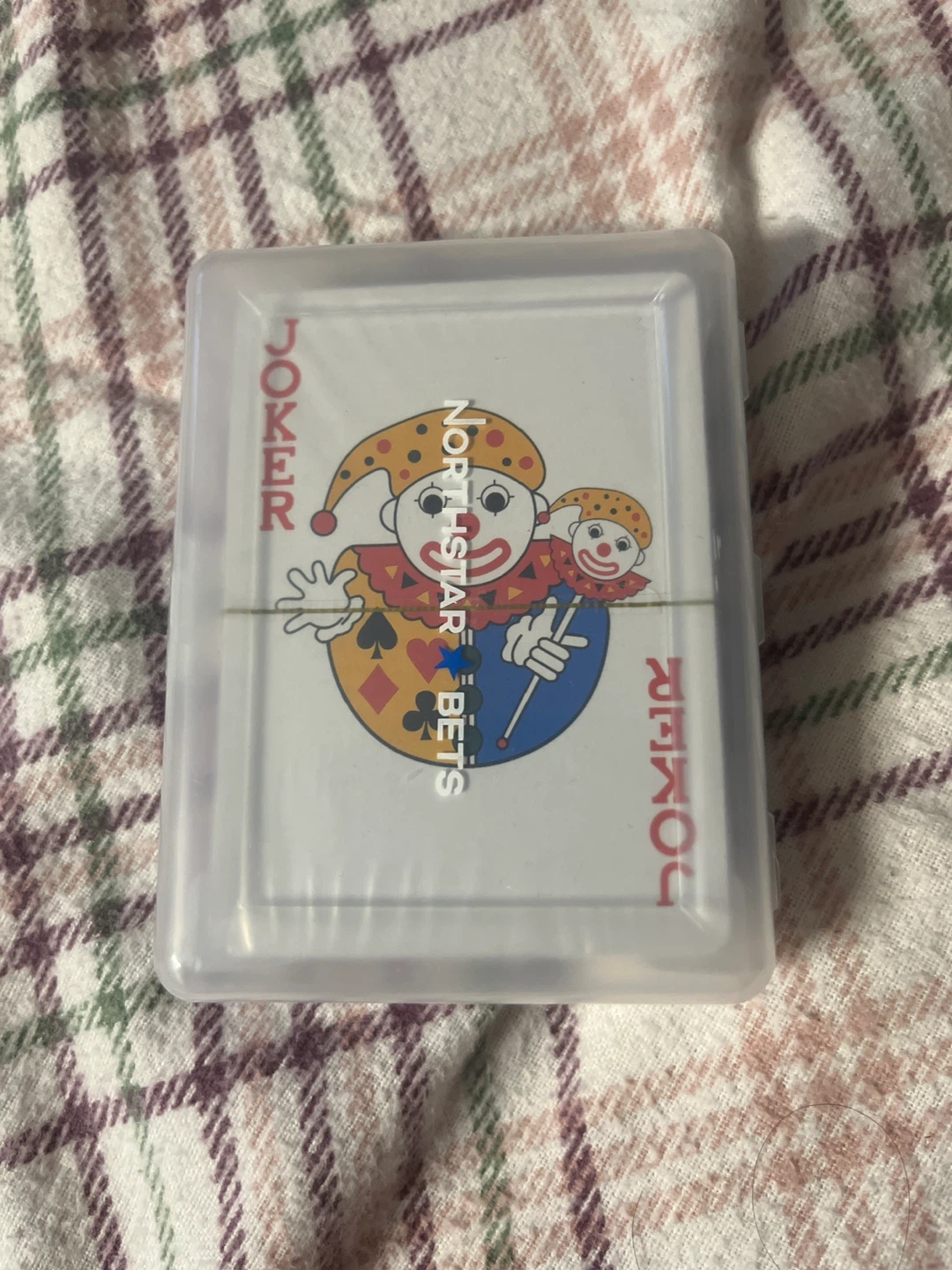 North Star Bets Joker Playing Cards in Case