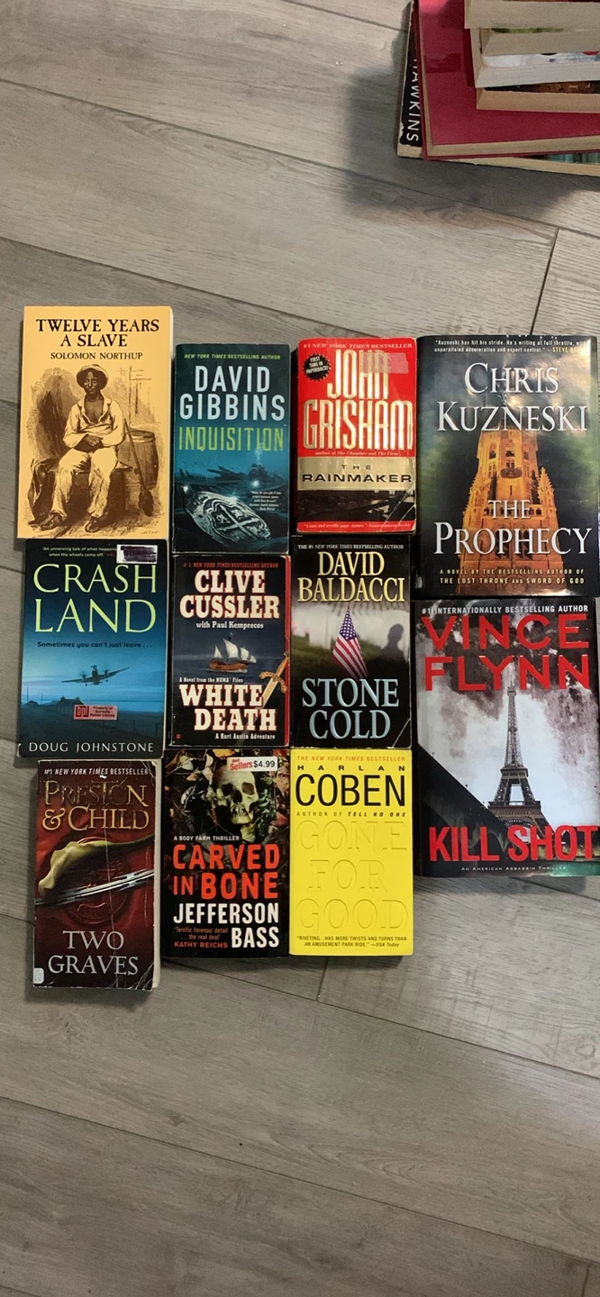 Book Bundle 11 for $15 or $1.50each!  MUST GO!