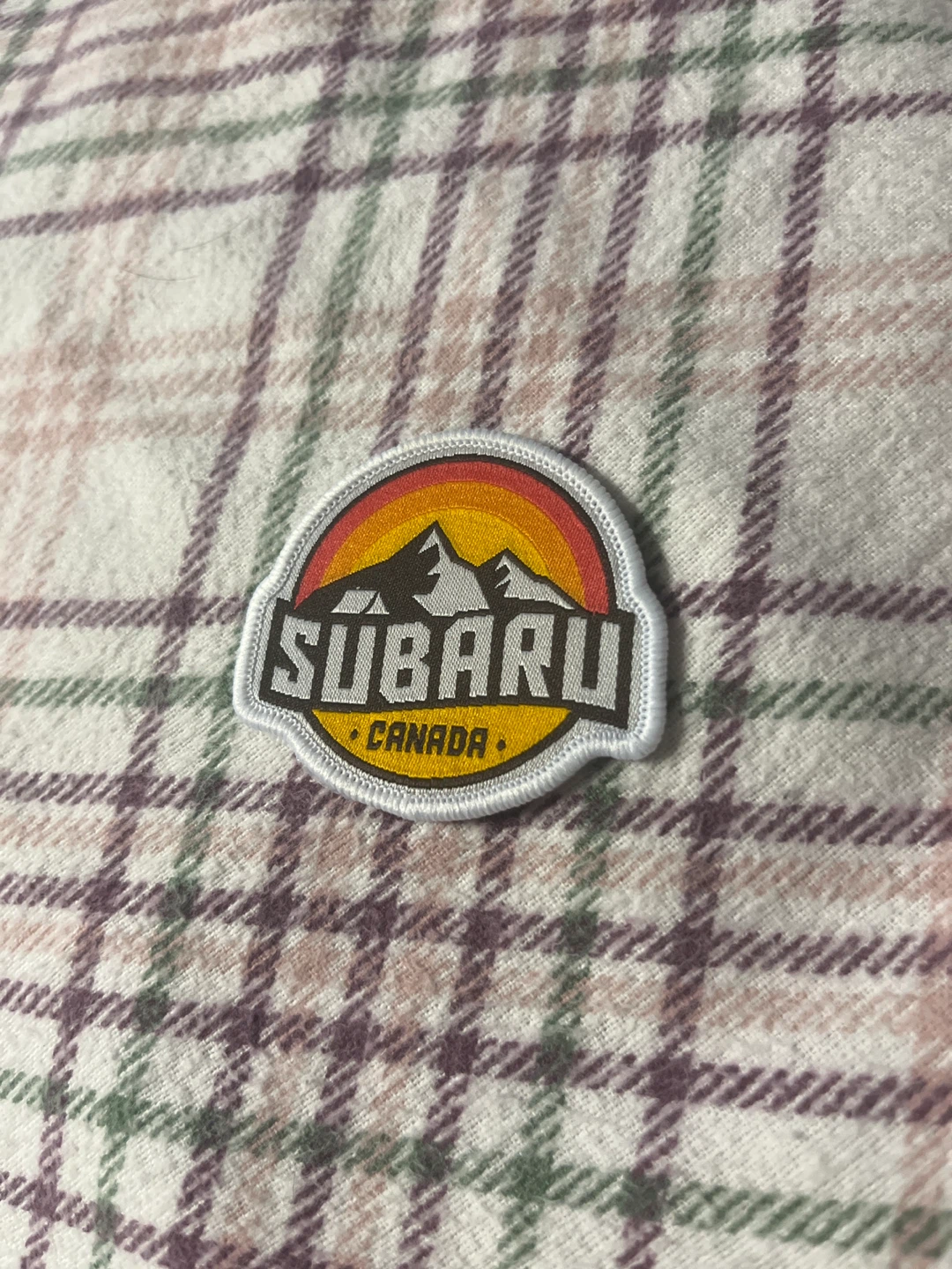 Subaru Canada Embroidered Patch