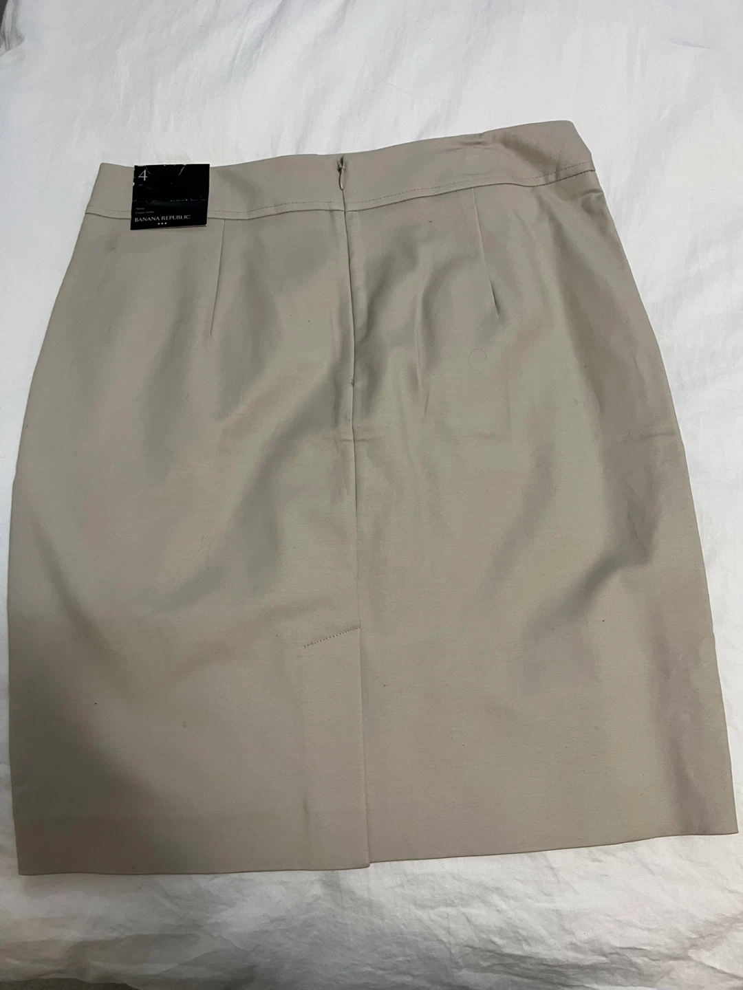 Banana Republic Tan Pencil Skirt Size 4