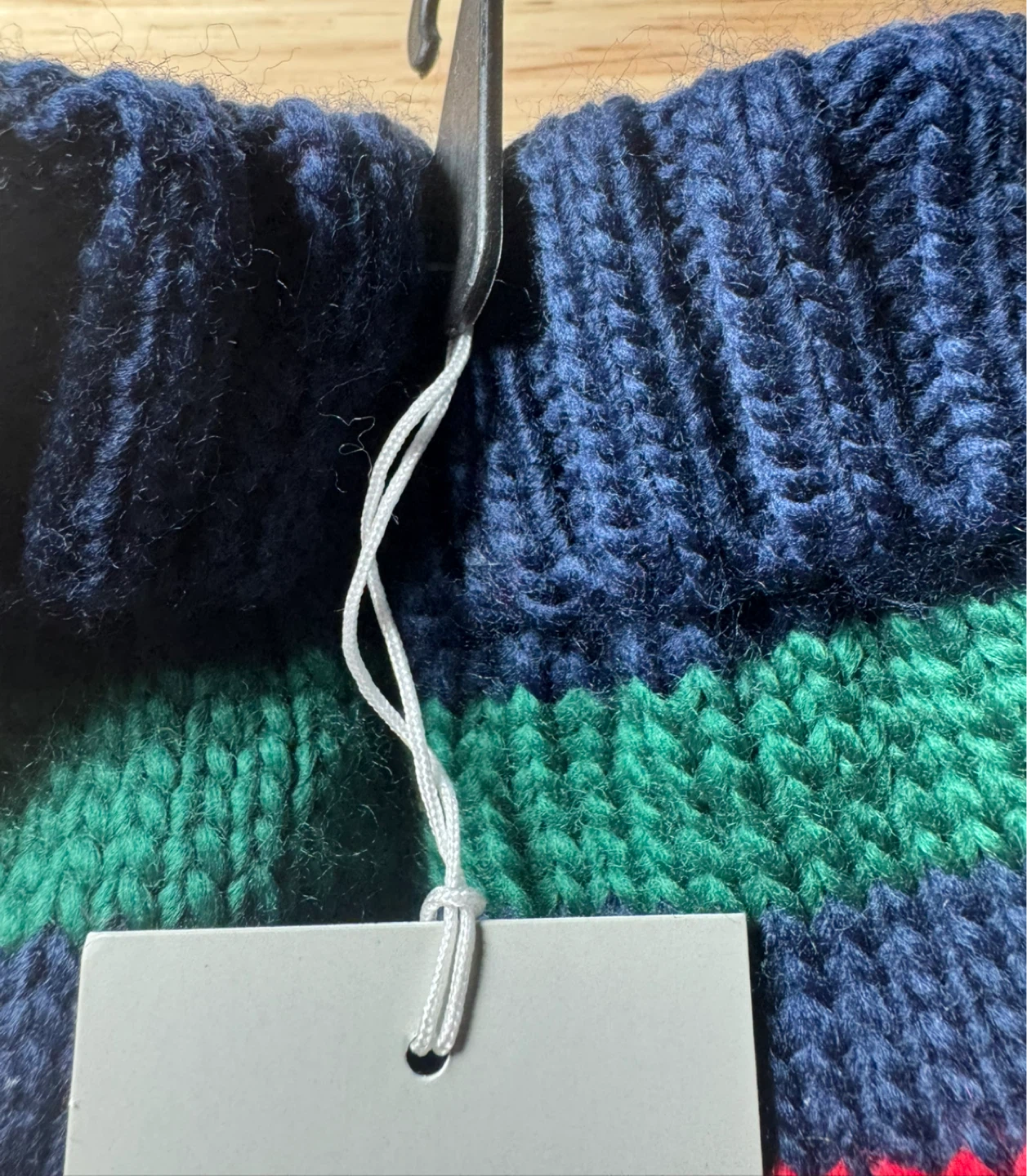 NEW with tags HBC Stripes Mittens - photo 3