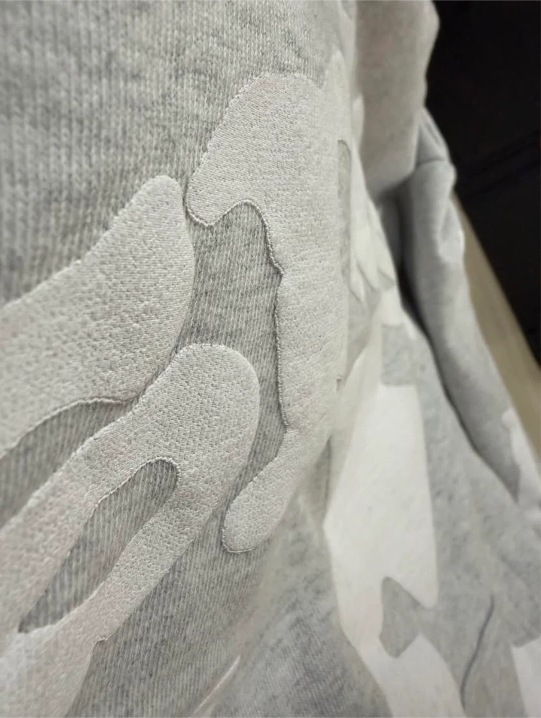 Authentic Sp5der Beluga Hoodie Heather Grey - photo 2