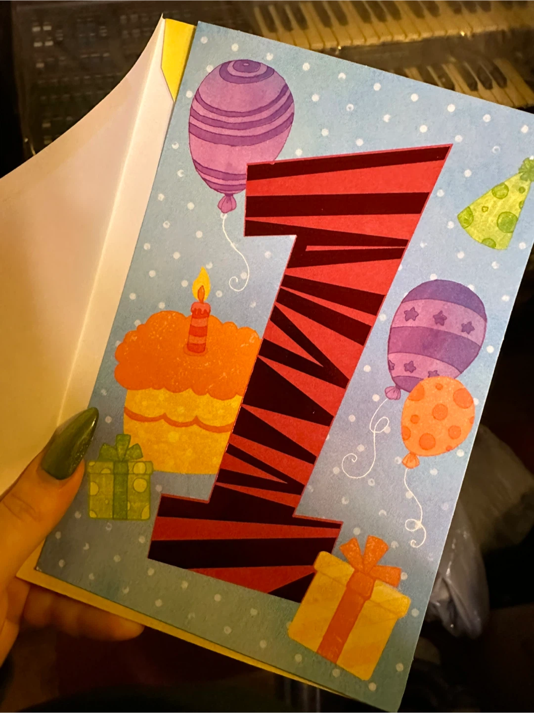 First Birthday Card for Little One