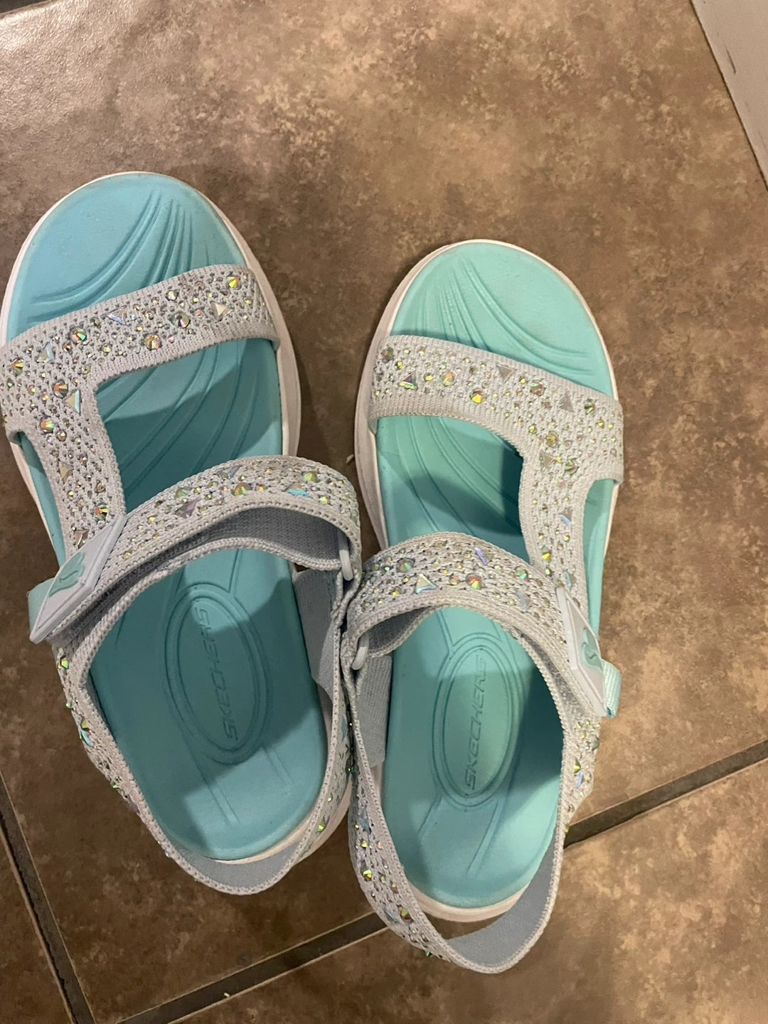 Skechers Sparkle Sandals - Kids Size