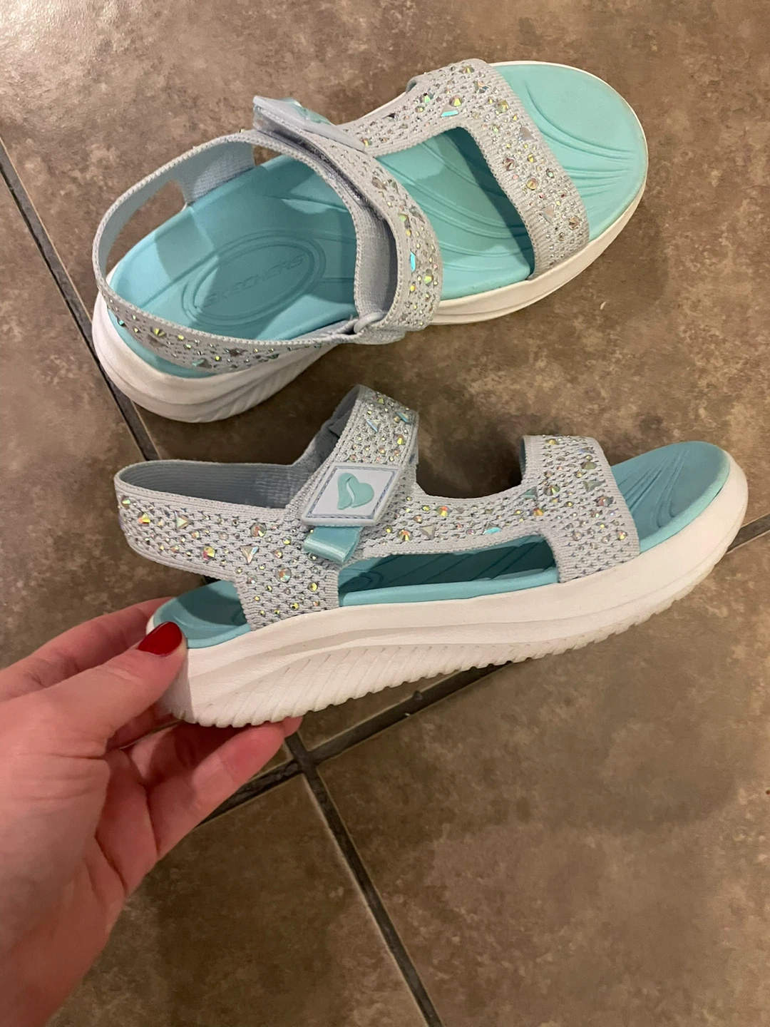 Skechers Sparkle Sandals - Kids Size - photo 2