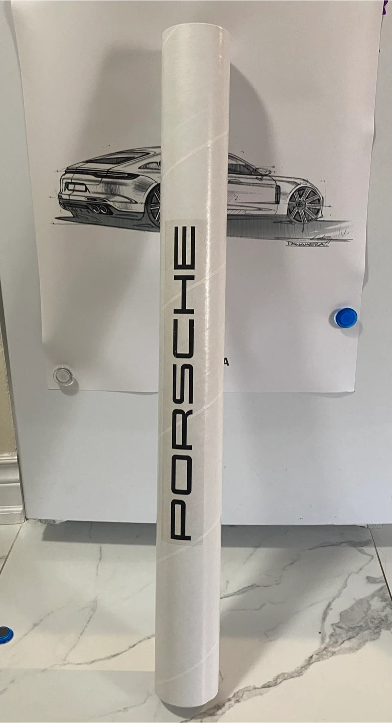 Porsche Poster with Tube - photo 2