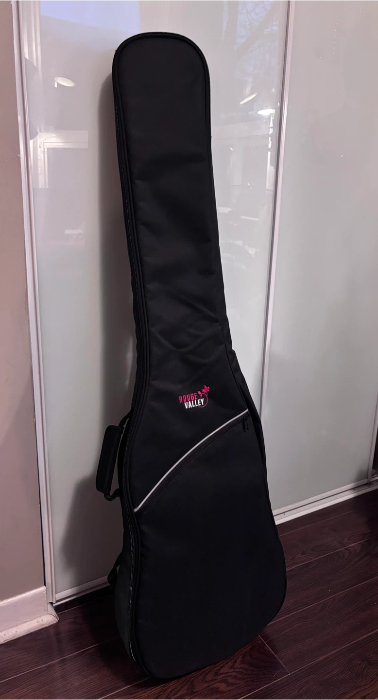 Squier by Fender Bronco Bass Guitar - Black - photo 5
