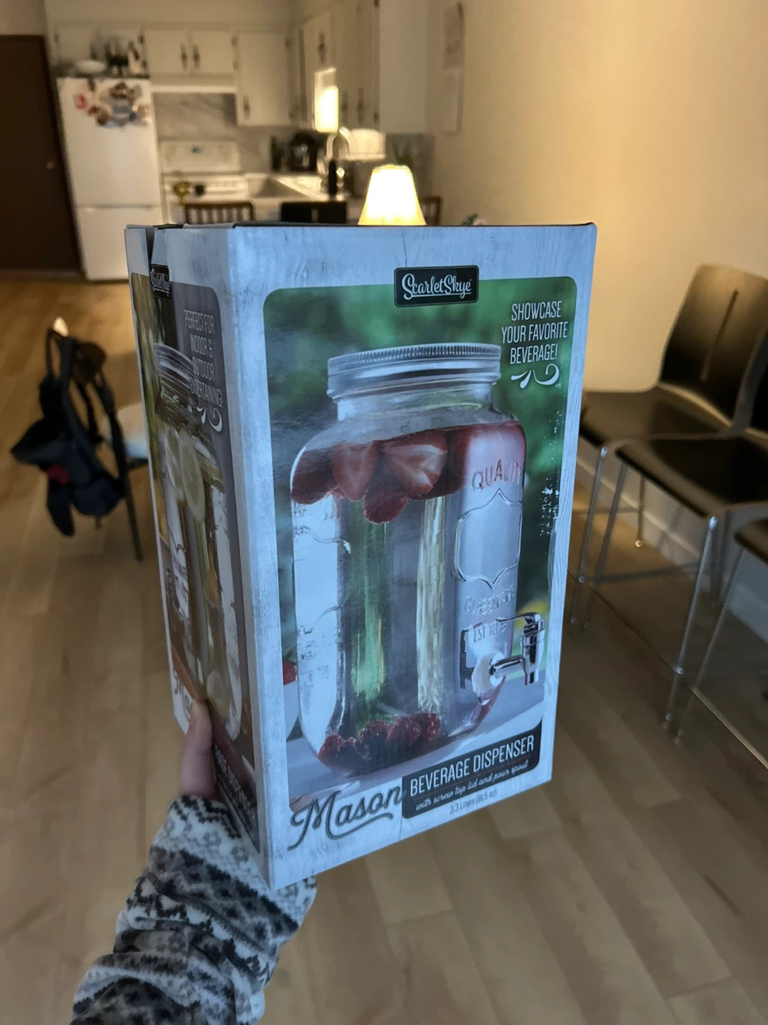 NEW Scarlet Skye Mason Beverage Dispenser
