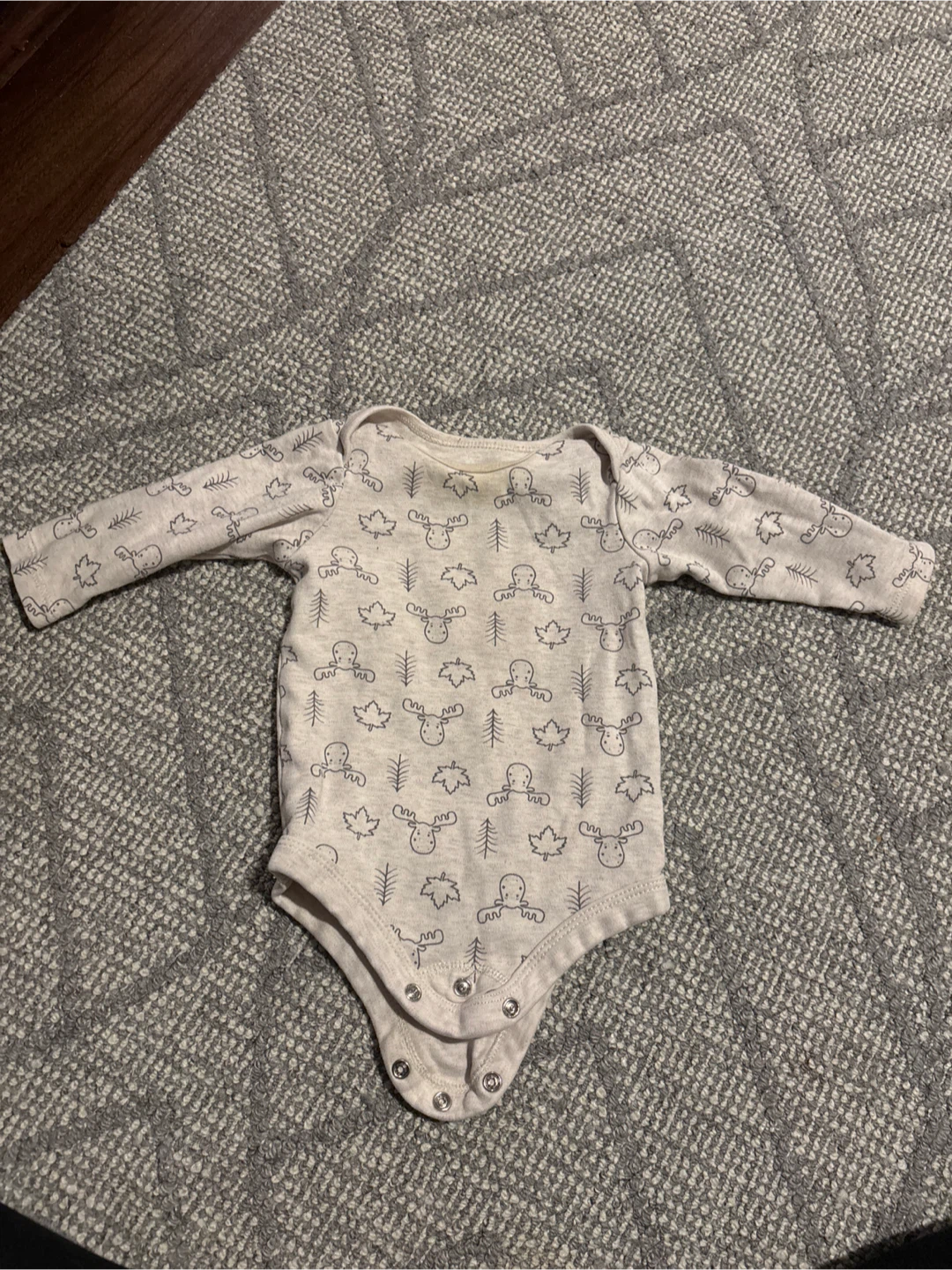 Baby Long Sleeve Bodysuit 3-6M