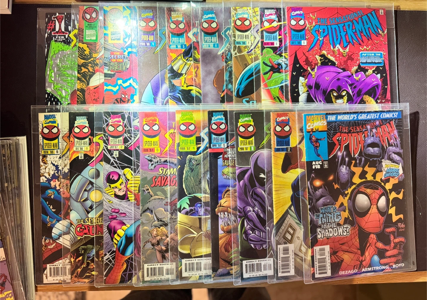 The Sensational Spider-Man & Spider-Man Comics Lot
